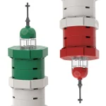 Faros de Cartagena recreados al estilo LEGO® con piezas oficiales diseñado por Brickonic.